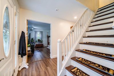 Stairway with hardwood / wood-style flooring | Image 2