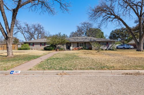 1401 Woodland Trl, Abilene, TX, 79605-4705 | Card Image