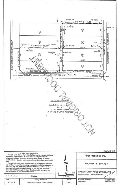 . Elizabeth Street, Dover, AR, 72837 | Card Image