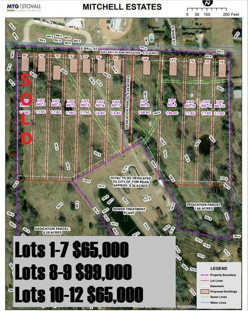 lot 2 East Ball Street, Tom Bean, TX, 75489 | Card Image