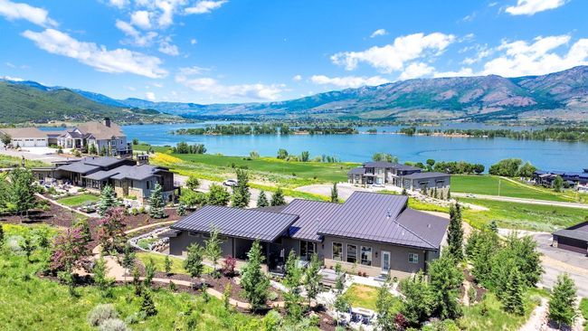 View from above of property with a water and mountain view | Image 114