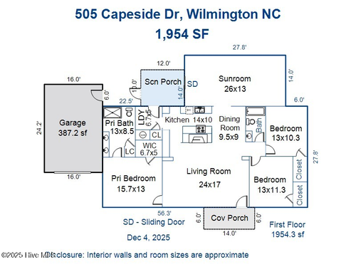 505 Capeside Dr, Wilmington, NC, 28412-3033 | Card Image