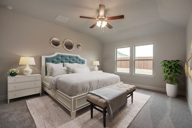 Beazer Homes Whitewing Trails Magnolia Floorplan. This is not a photo of the actual home, but is a photo of the actual Magnolia floorplan. | Image 4