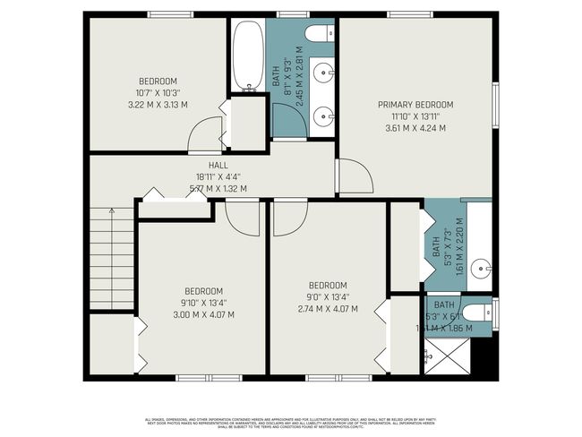 Upstairs floor plan | Image 26
