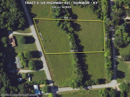 tract-8-0 Highway 431, Dunmor, KY, 42339 | Card Image