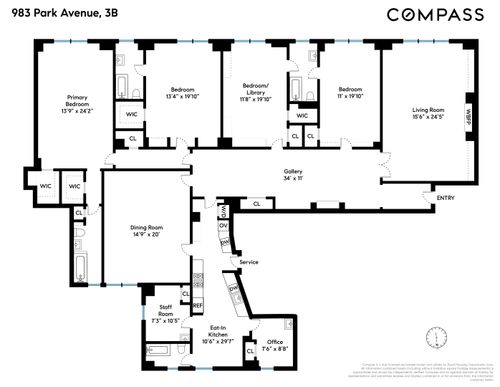 3b-983 Park Avenue, New York City, NY, 10028 | Card Image