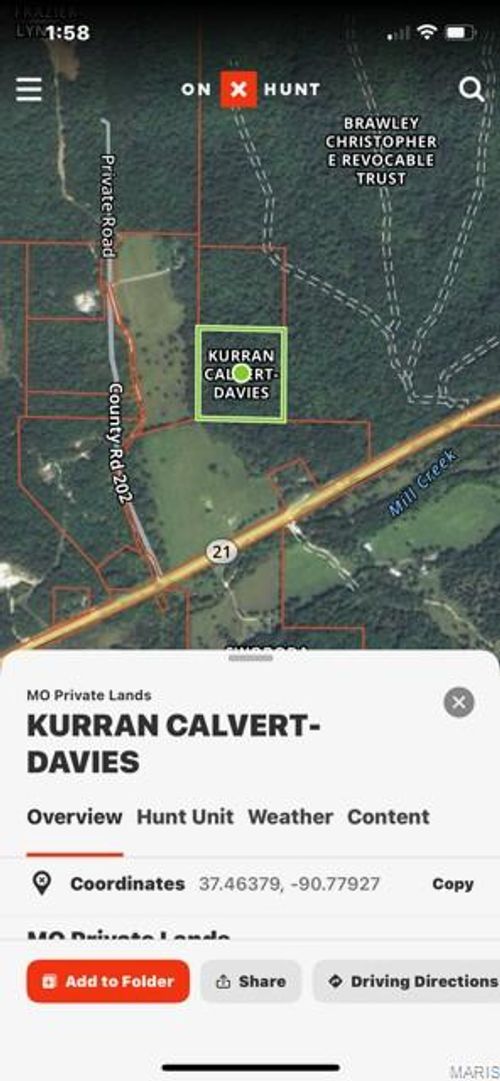 0 N Highway 21 & E Of Cr 202, Ellington, MO, 63654 | Card Image