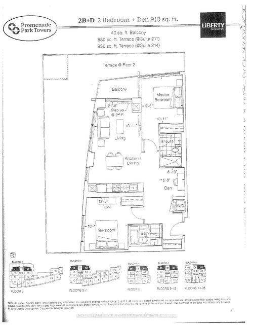 1707-30 Upper Mall Way, Vaughan, ON, L4J0L7 | Card Image
