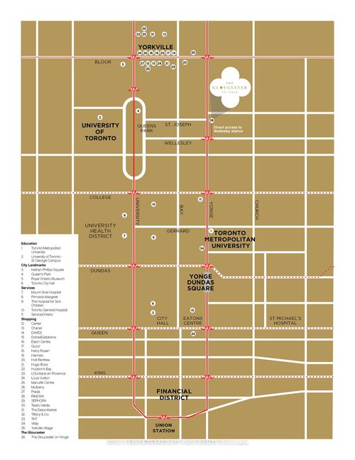 1005-3 Gloucester St, Toronto, ON, M4Y0C6 | Card Image