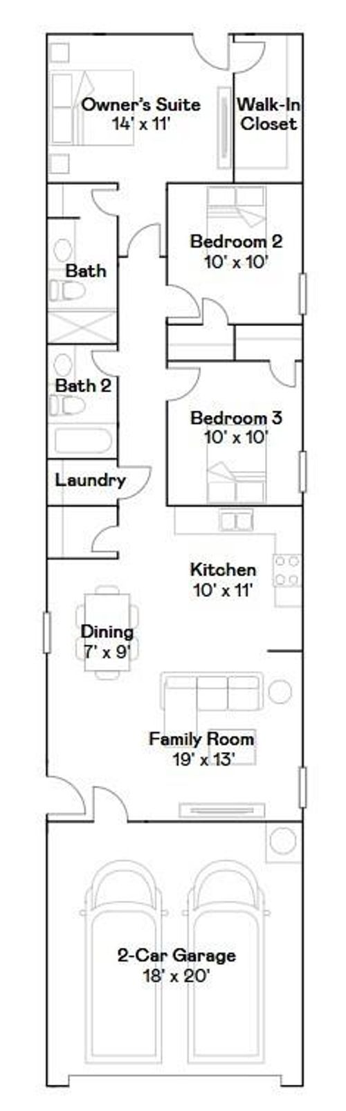 381 Lucia Way, Cleveland, TX, 77327 | Card Image