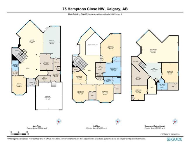75 Hamptons Close Nw, Home with 5 bedrooms, 3 bathrooms and 4 parking in Calgary AB | Image 45