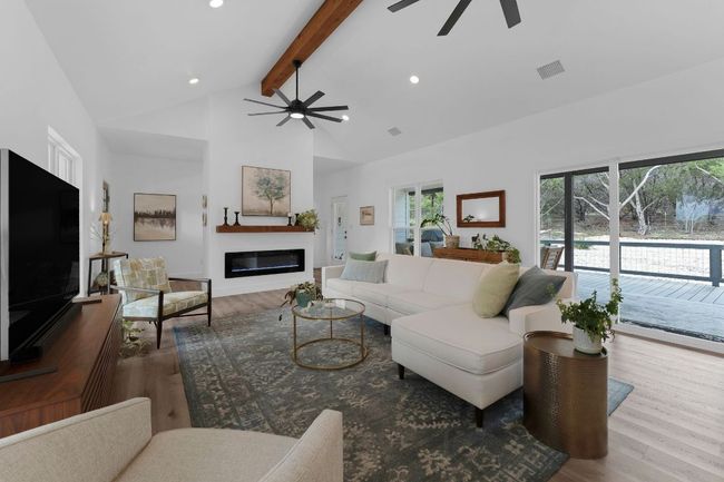Easy sliding door access to the huge deck. | Image 6