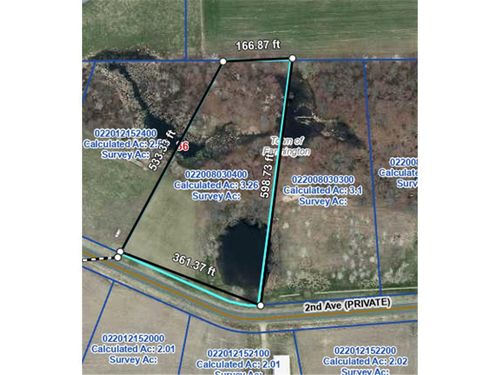 Lot 4 2nd Avenue, EAST FARMINGTON, WI, 54017 | Card Image