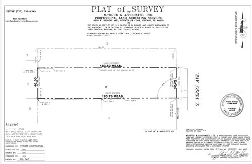 6640 S Perry Ave, Chicago, IL, 60621-3807 | Card Image