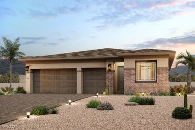 Plan 2400 - Prairie Elevation ~ Rendering ~ | Image 1