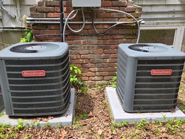 Exterior view of a central AC unit | Image 49