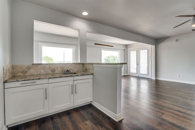 Wet bar located in the second living area. | Image 9