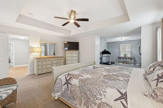 Primary bedroom with extra sitting room or exercise room | Image 30