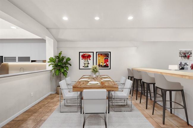 Virtually staged dining area. | Image 17