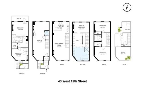 43 W 12th St, New York, NY, 10011-8501 | Card Image
