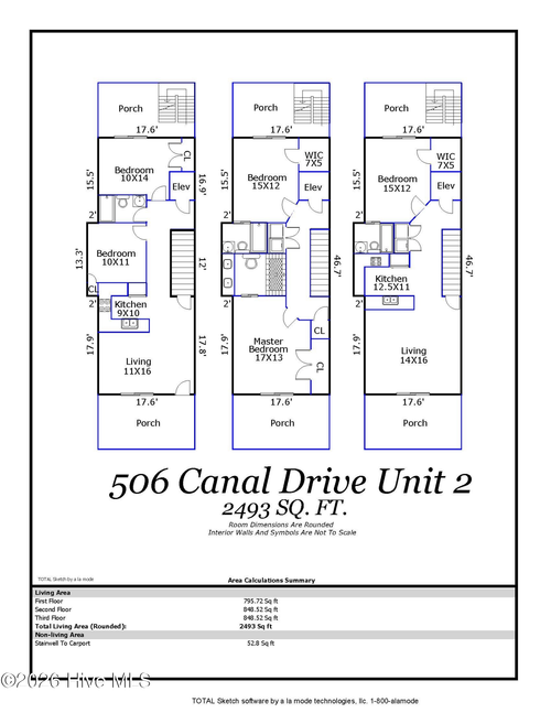 2-506 Canal Dr, Carolina Beach, NC, 28428-6127 | Card Image