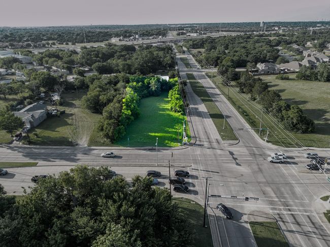 Drone / aerial view of a tree filled landscape | Image 7