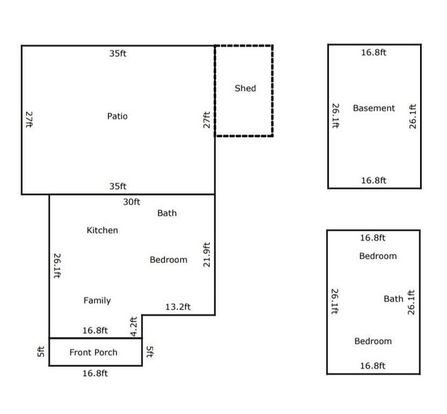47 Harrison Ave, House other with 3 bedrooms, 2 bathrooms and null parking in Edison NJ | Image 27