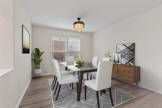 Virtually Staged Dining Room | Image 9